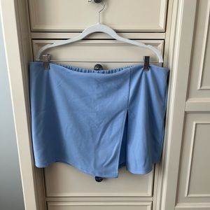 Shein blue skort, size 3X (18)